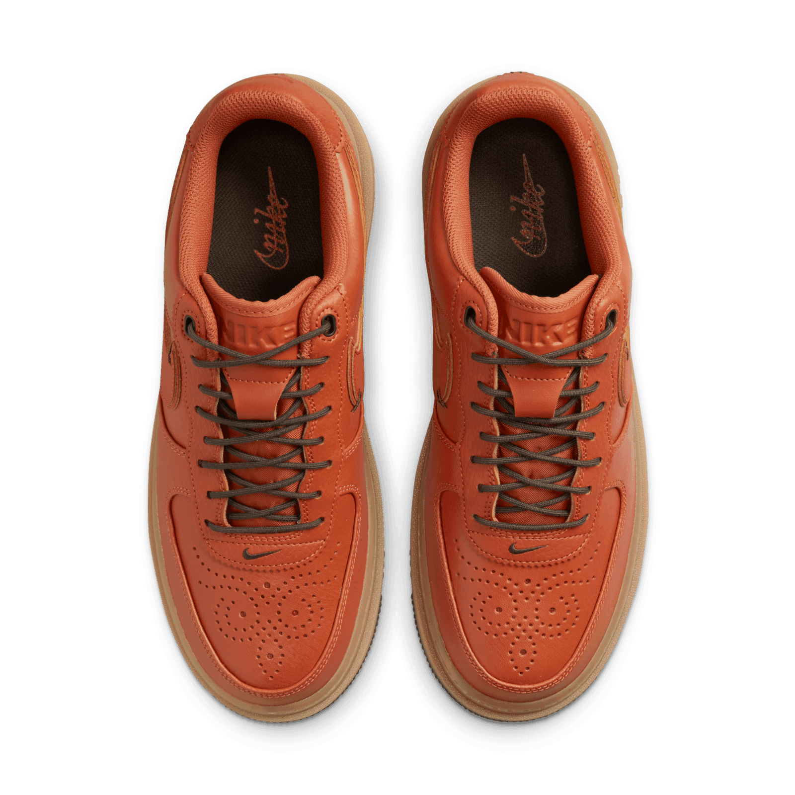 burnt air force ones