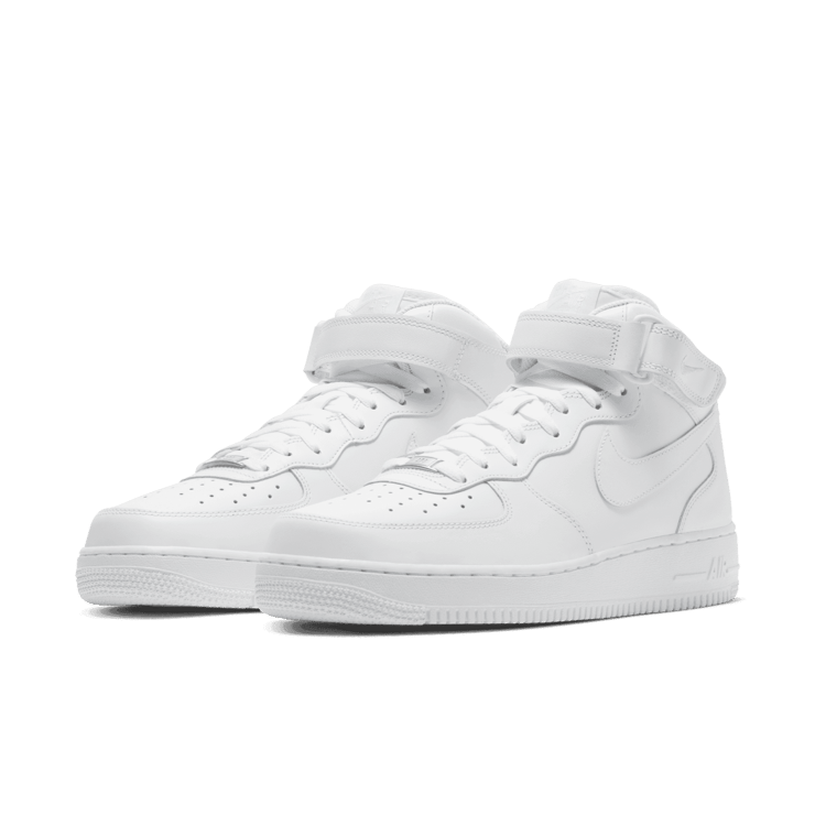 Nike Air Force 1 Mid '07 'White' Angle 2