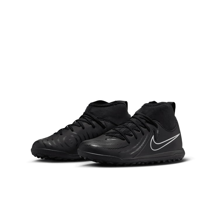 Nike Jr. Phantom Luna 2 Club Little/ TF High-Top Soccer (GS) Angle 3