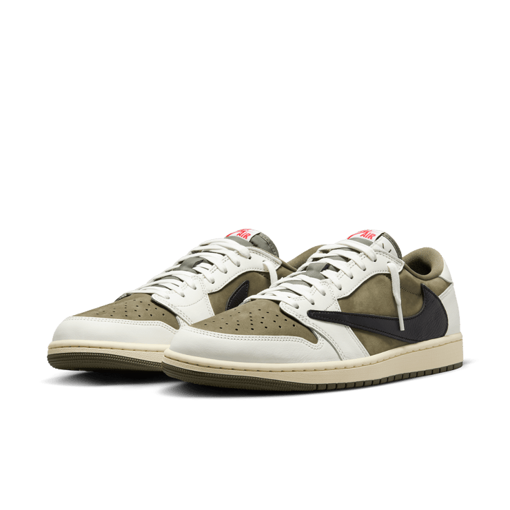 Jordan 1 Retro Low OG SP Travis Scott Medium Olive Angle 2