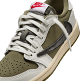 Air Jordan 1 Retro Low OG Travis Scott Medium Olive (PS) Angle 4