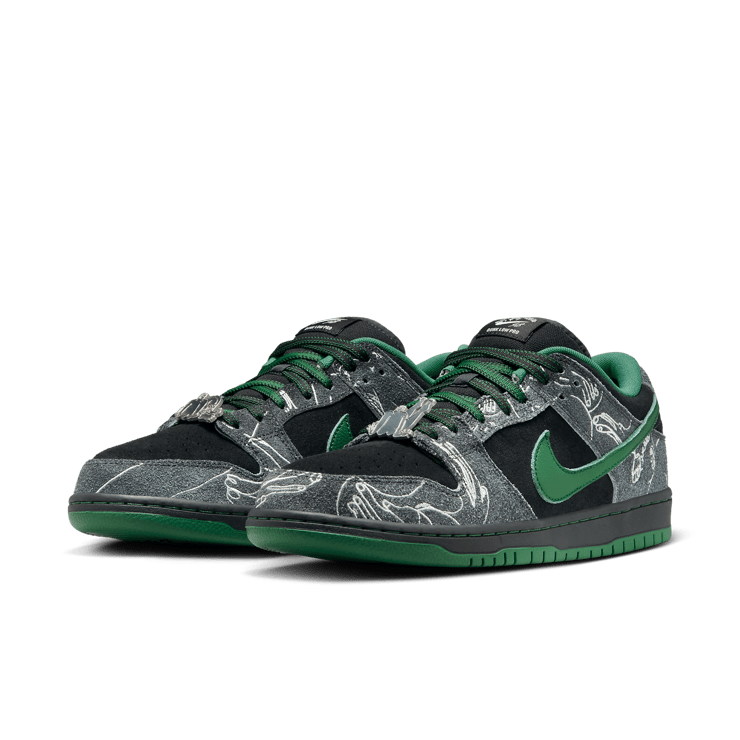 Nike SB Dunk Low THERE Skateboards Angle 2