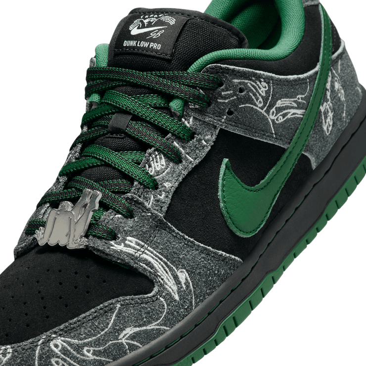 Nike SB Dunk Low THERE Skateboards Angle 4