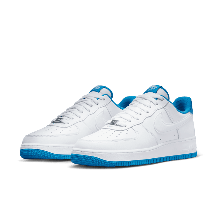 Nike Air Force 1 Low White Light Photo Blue Angle 2