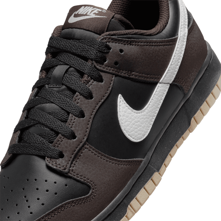 Nike Dunk Low NN Black Velvet Brown (W) Angle 4
