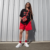 Nike Air Force 1 Low Evo White University Red Angle 7