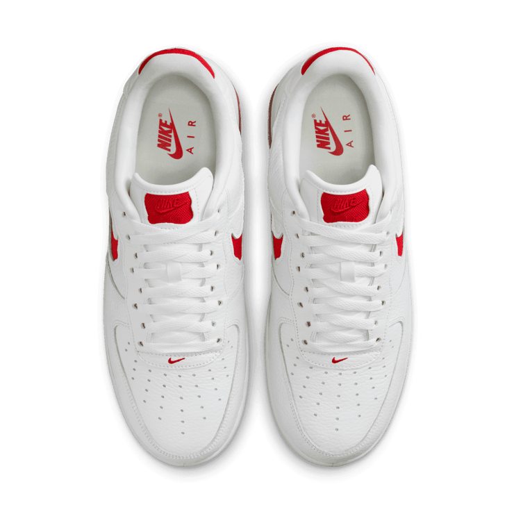 Nike Air Force 1 Low Evo White University Red Angle 2
