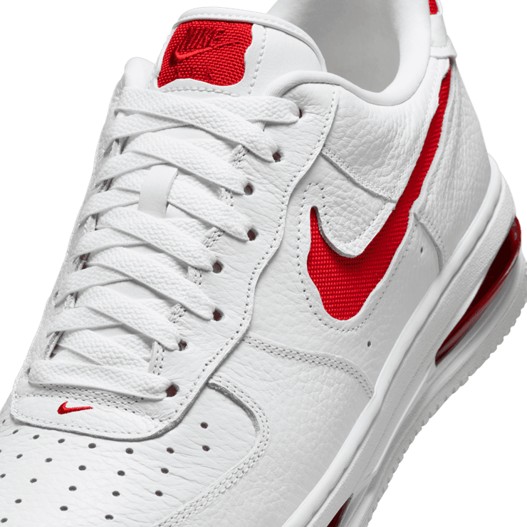 Nike Air Force 1 Low Evo White University Red Angle 5