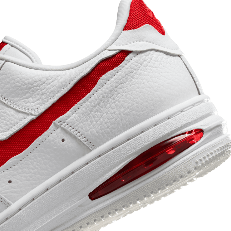 Nike Air Force 1 Low Evo White University Red Angle 6