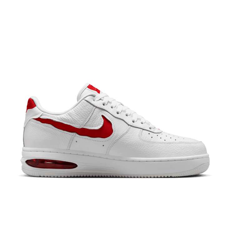 Nike Air Force 1 Low Evo White University Red Angle 1