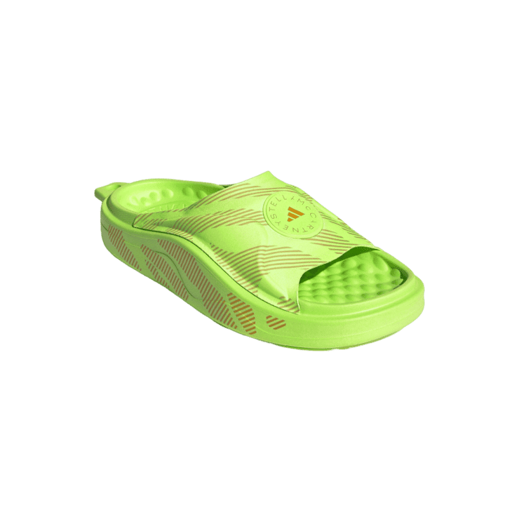 adidas by Stella McCartney Slide Signal Green (W) Angle 2