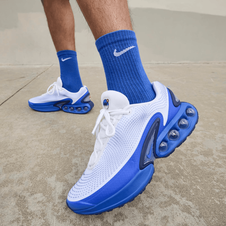 Nike Air Max DN White Racer Blue Angle 8