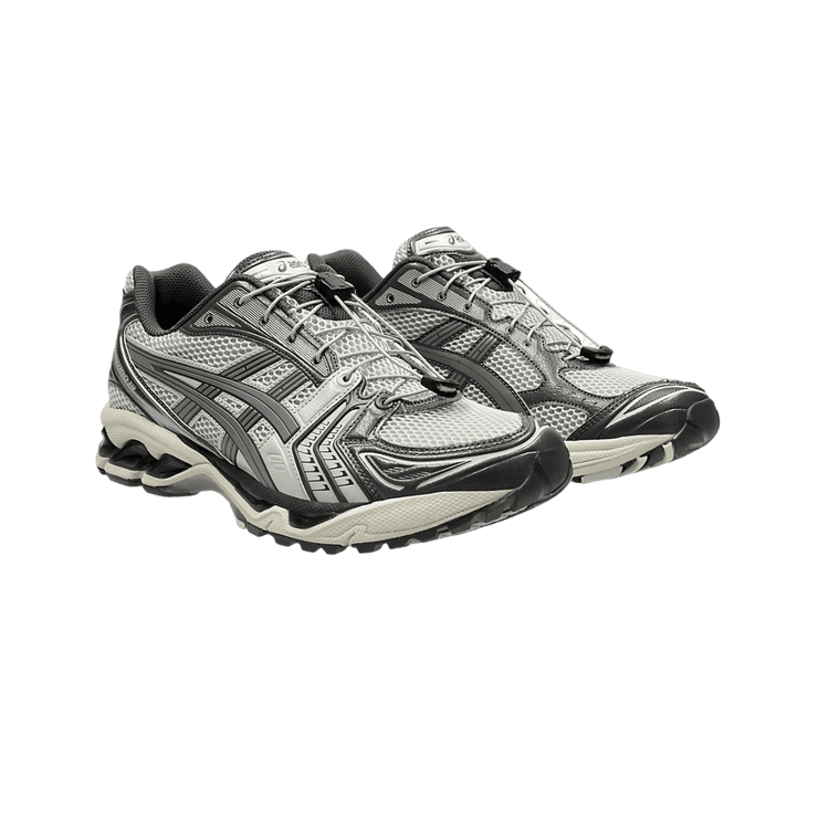 Asics Unlimited Gel-Kayano 14 Oyster Grey Clay Grey Angle 0