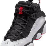 Jordan 6 Rings  'Black Varsity Red' (GS) Angle 4