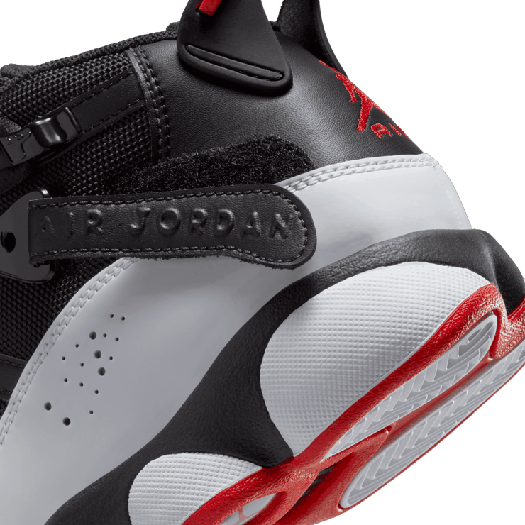 Jordan 6 Rings 'Black Varsity Red' (GS) Angle 5