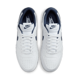 Nike Big Nike Low White Midnight Navy Angle 1