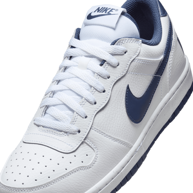 国内配送 NIKE BIG NIKE LOW WHITE/MIDNIGHT NAVY Nike Big Nike Low White Midnight Navy - 355152-140