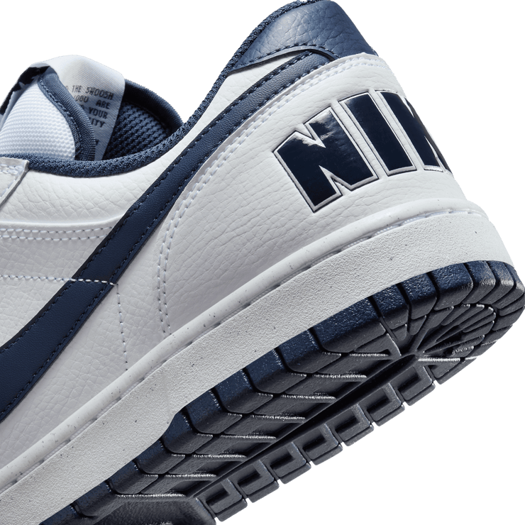 Nike Big Nike Low White Midnight Navy Angle 5