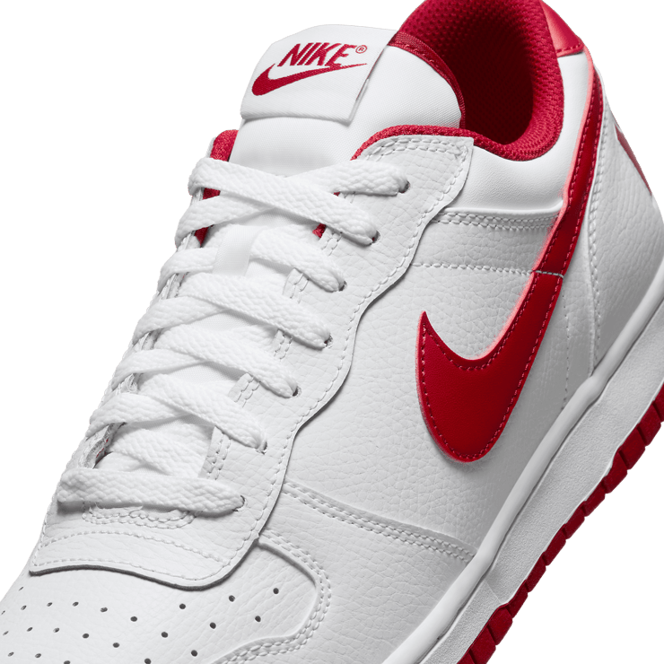 Nike Big Nike Low White Gym Red Angle 4