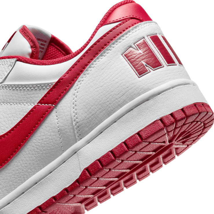 Nike Big Nike Low White Gym Red Angle 5