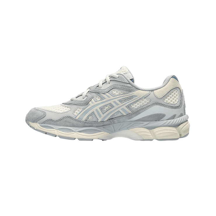 Asics Gel-NYC  Ivory Mid Grey Angle 2