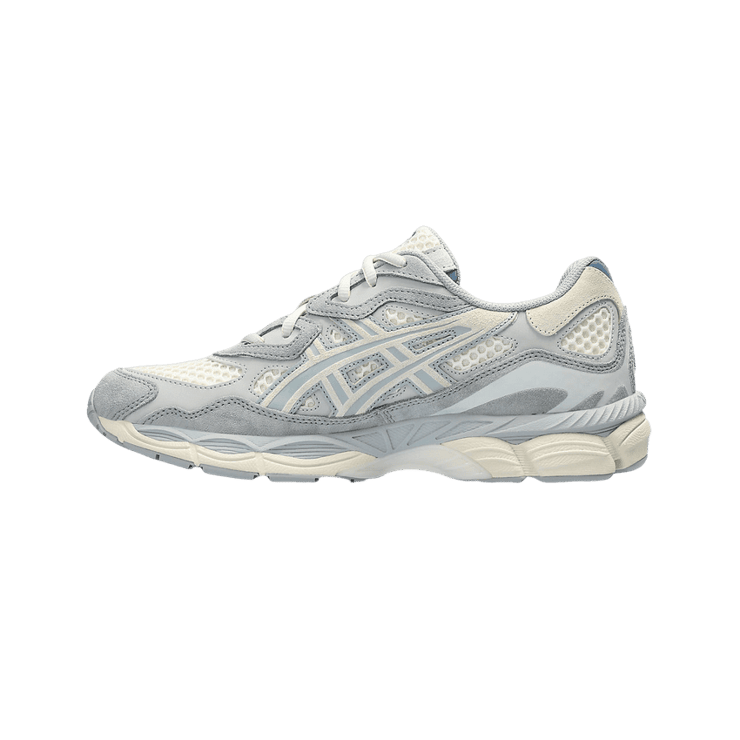 Asics Gel-NYC Ivory Mid Grey Angle 2