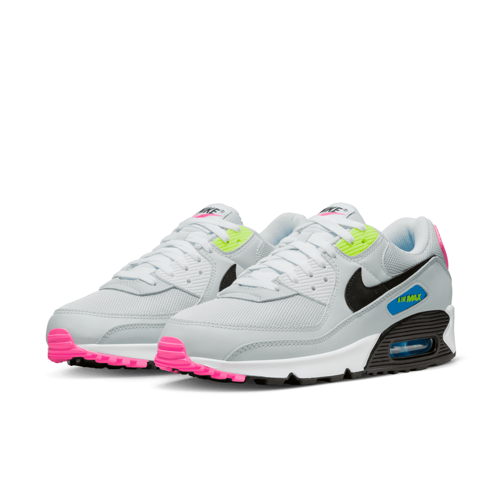 nike air max 90 pink and green