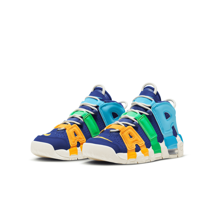 Nike Air More Uptempo 'Kaleidoscope' (GS) Angle 3