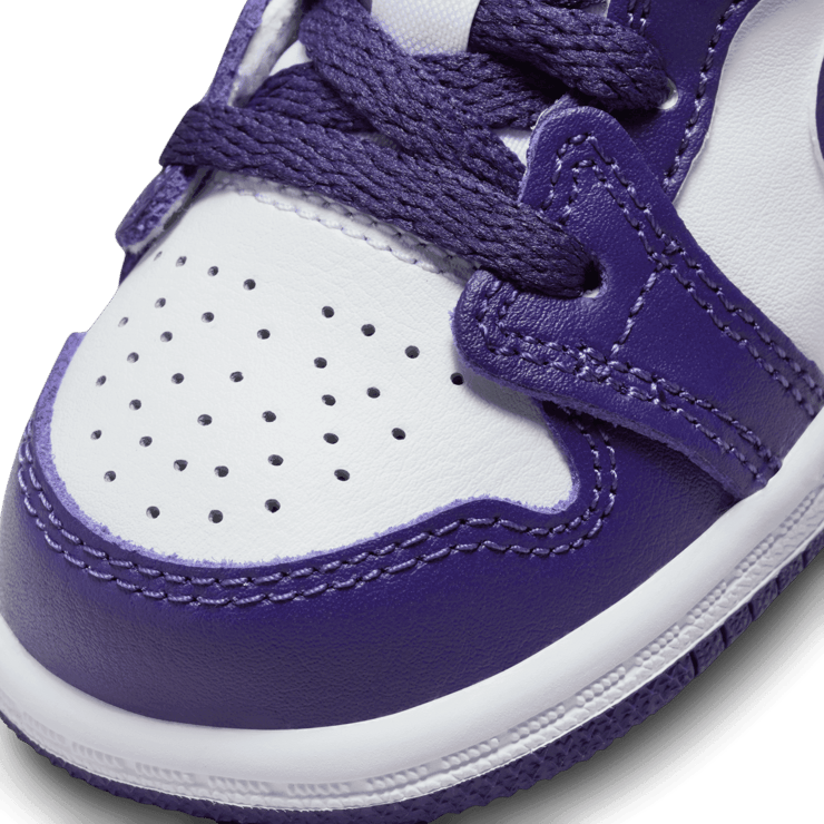 Air Jordan 1 Mid  'Sky J Purple' (TD) Angle 4