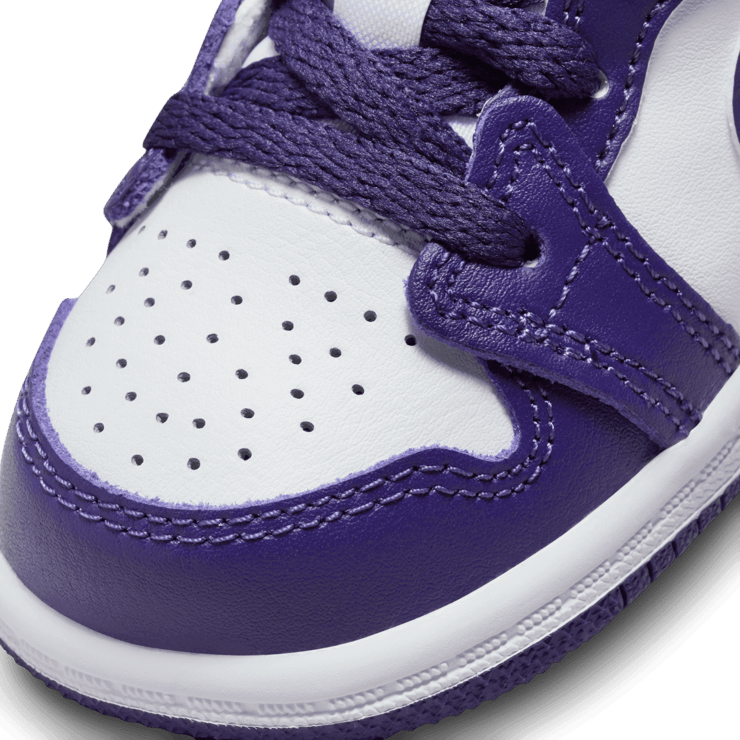 Air Jordan 1 Mid 'Sky J Purple' (TD) Angle 4