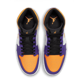 Jordan 1 Mid Lakers Angle 1