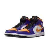 Jordan 1 Mid Lakers Angle 2