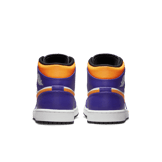 Jordan 1 Mid Lakers Angle 3