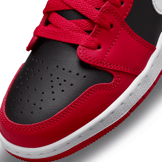 Air Jordan 1 Low  'Black Very Berry' (GS) Angle 5