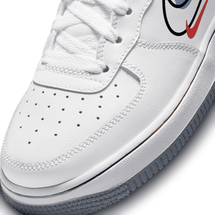 Nike Air Force 1 Low 'Multi Swoosh' (GS) Angle 5