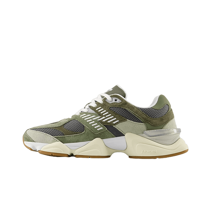 New Balance 9060 Green Grey Angle 0