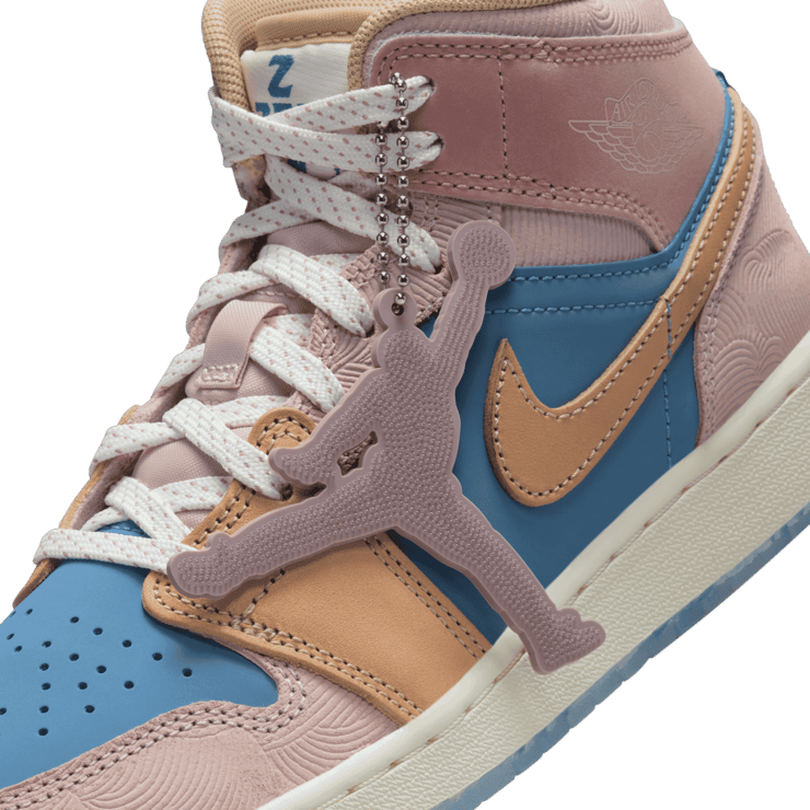 Air Jordan 1 Mid SS Zen (GS) Angle 6