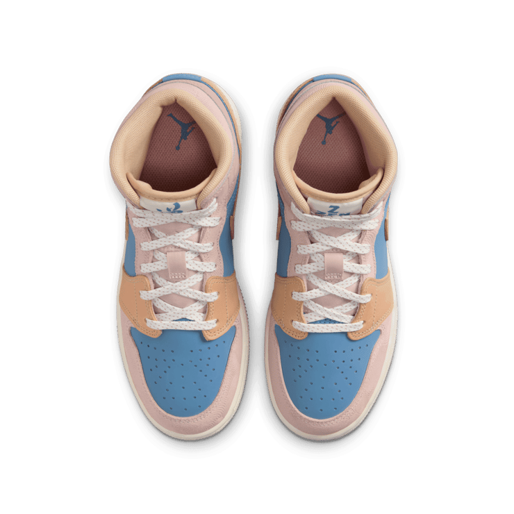 Air Jordan 1 Mid SS Zen (GS) Angle 1