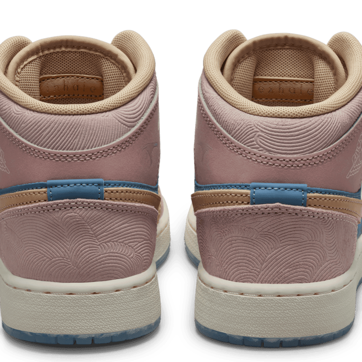 Air Jordan 1 Mid SS Zen (GS) Angle 8