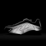 Nike Shox R4 White Metallic (W) Angle 6