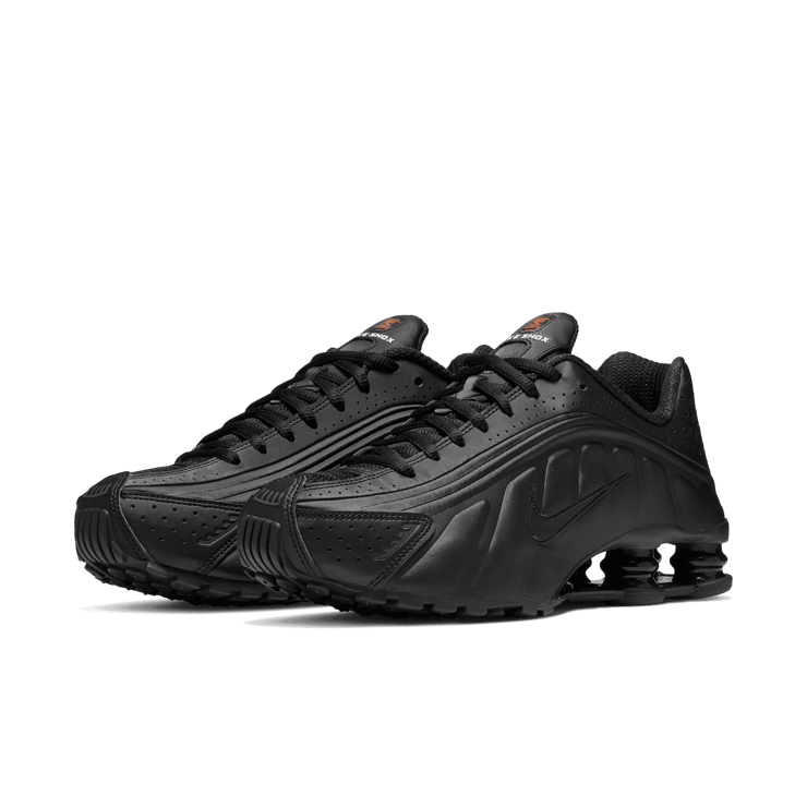 Nike Shox R4 Black (W) Angle 2
