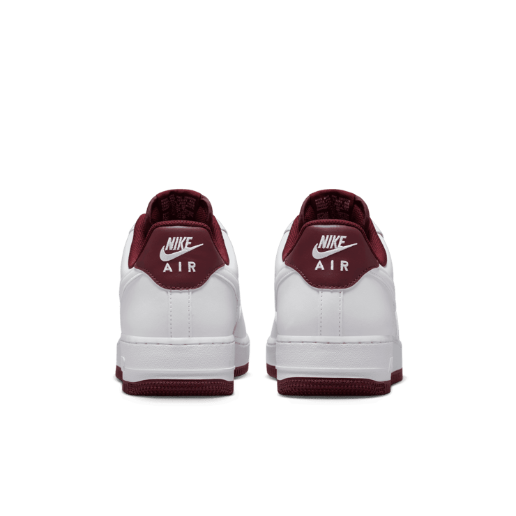 Nike Air Force 1 Low White Dark Beetroot Angle 3