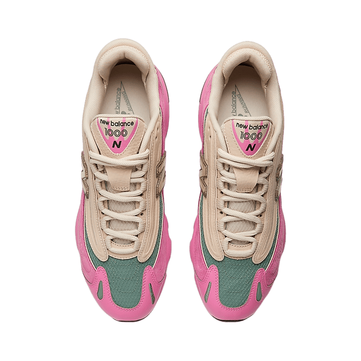New Balance 1000 Tan Pink Angle 1