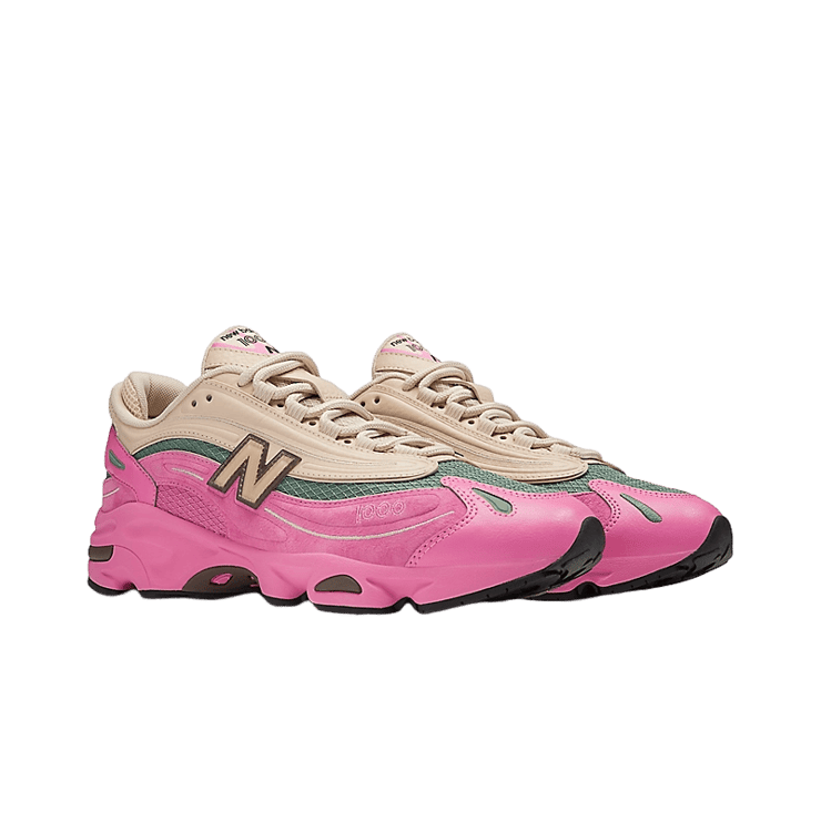 New Balance 1000 Tan Pink Angle 2