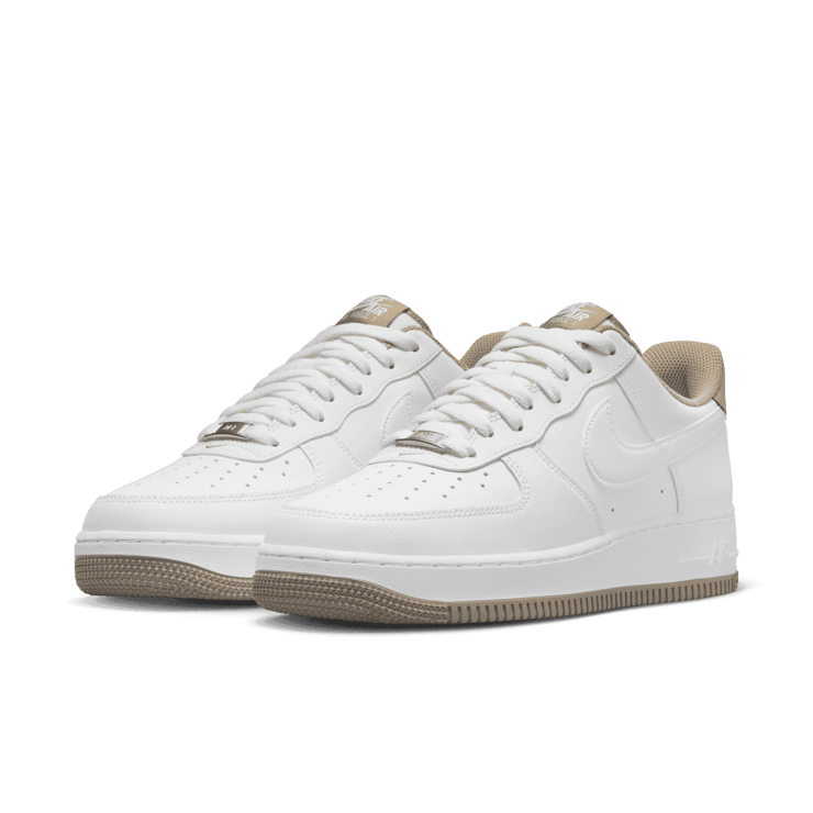 Nike Air Force 1 Low White Khaki Angle 2