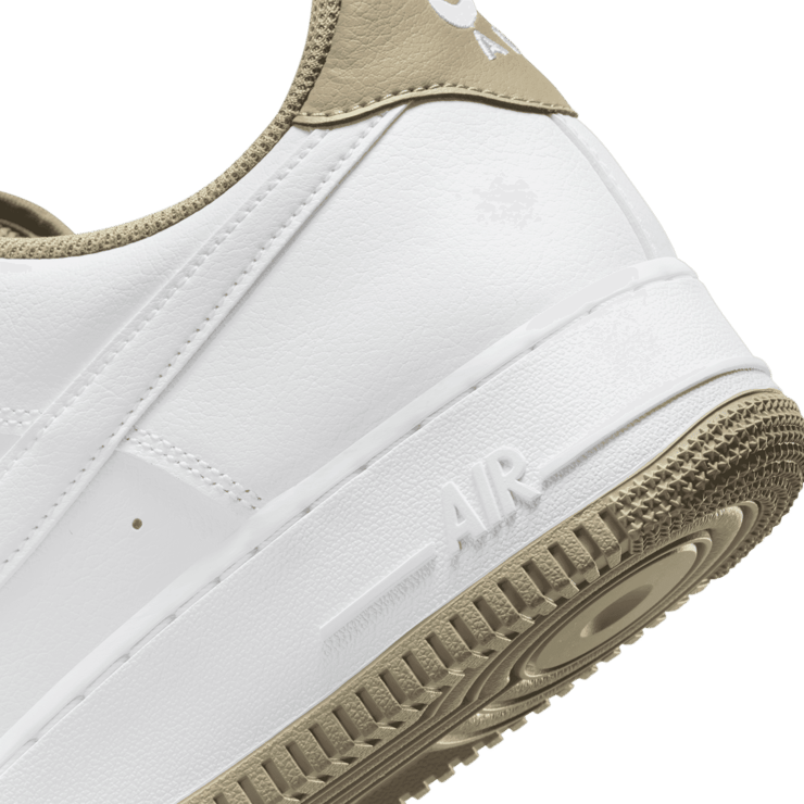 Nike Air Force 1 Low White Khaki Angle 5