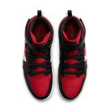 Jordan 1 High Flyease Black Fire Red Angle 1