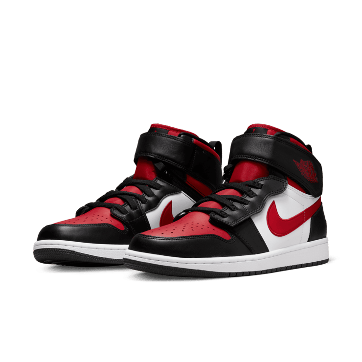 Jordan 1 High Flyease Black Fire Red Angle 2