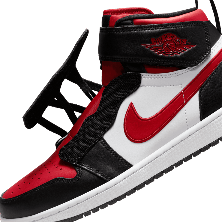 Jordan 1 High Flyease Black Fire Red Angle 6