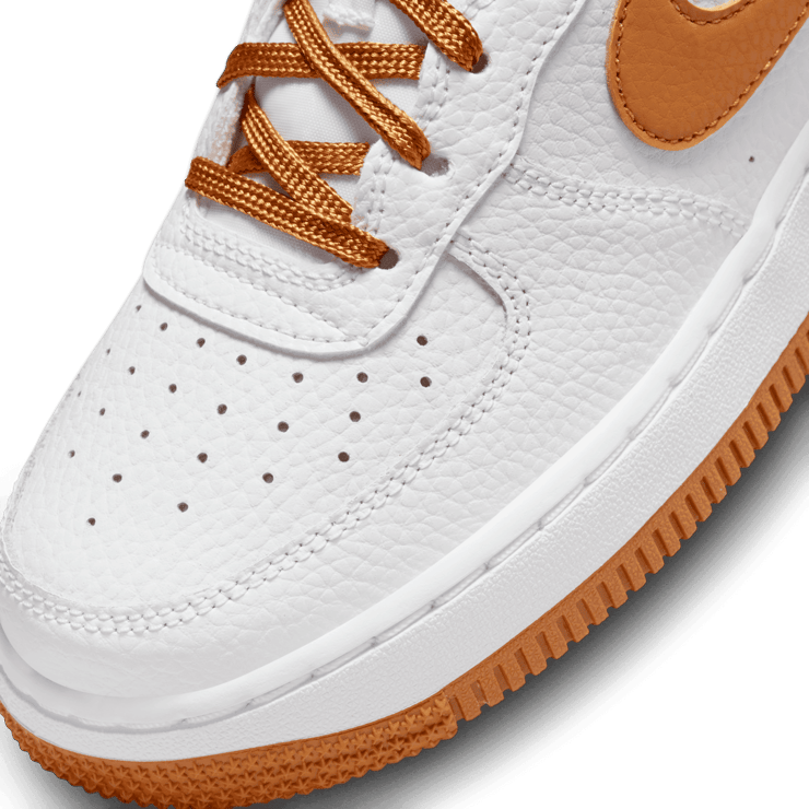 Nike Air Force 1 'White Desert Ochre' (GS) Angle 4
